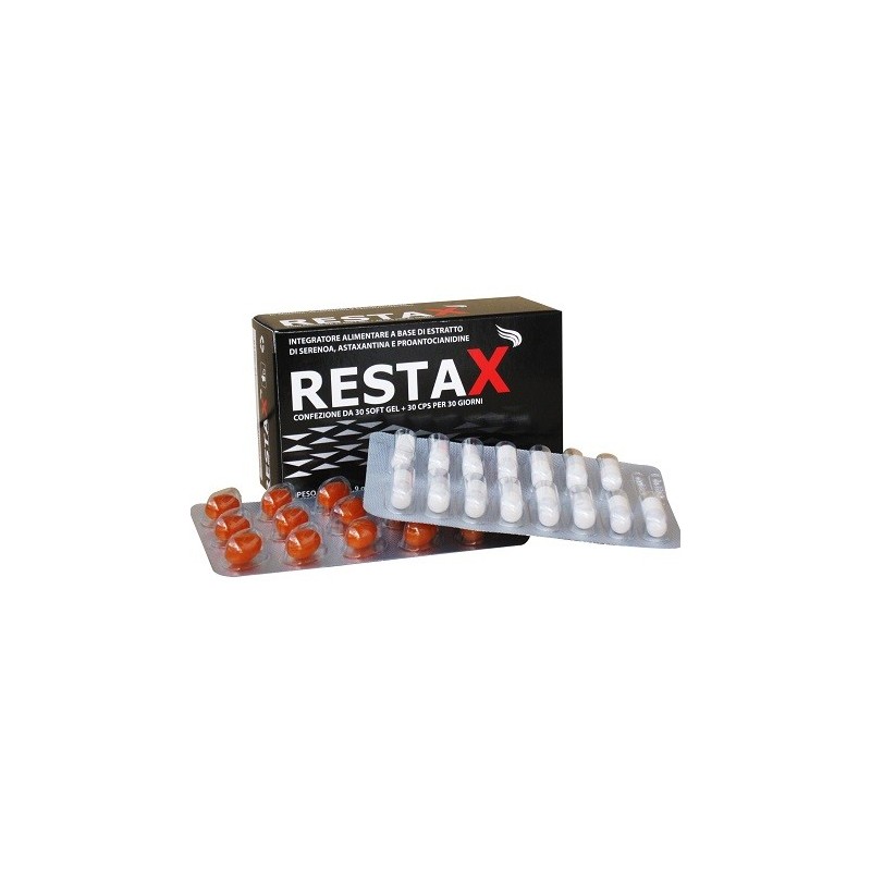 Restax 30 capsule +30 capsule softgel
