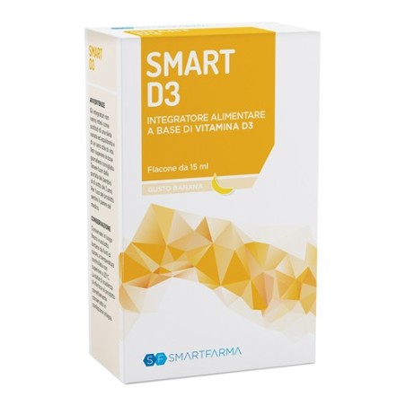 Smart d3 gocce 15ml banana