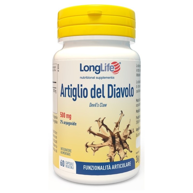 Longlife artiglio diav2% 60 capsule Longlife artiglio diav2% 60 capsule