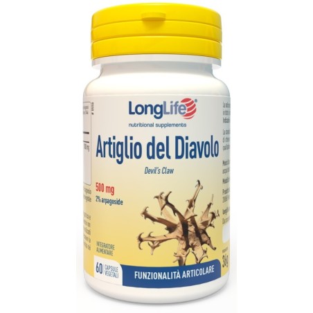 Longlife artiglio diav2% 60 capsule Longlife artiglio diav2% 60 capsule