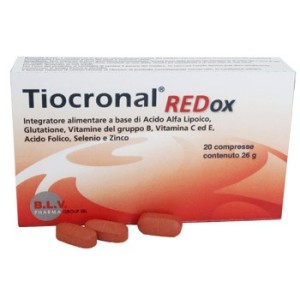 Tiocronal redox 20 compresse