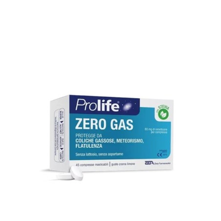 Prolife zerogas 45 compresse Prolife zerogas 45 compresse