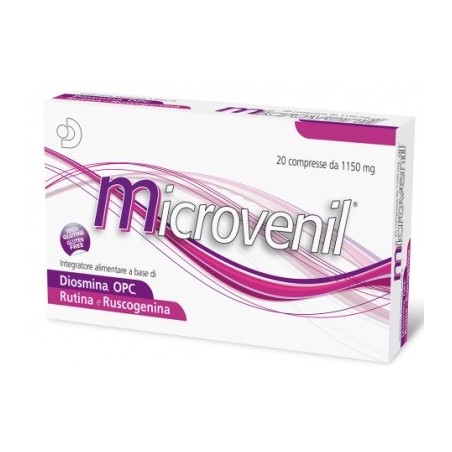 Microvenil 20 compresse 1150mg Microvenil 20 compresse 1150mg