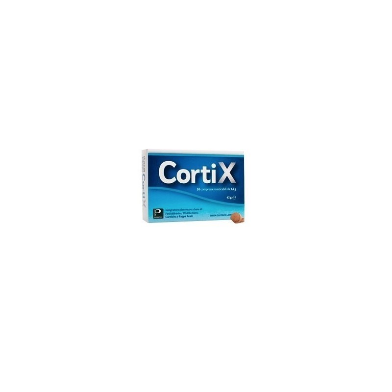 Cortix 30 compresse mastic Cortix 30 compresse mastic