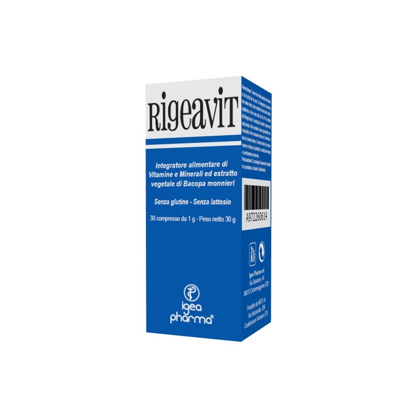 Rigeavit 30 compresse Rigeavit 30 compresse