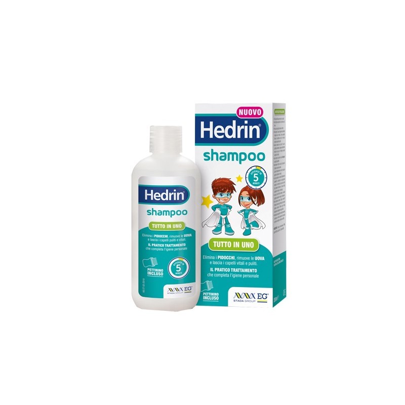 Hedrin shampoo antipediculosi