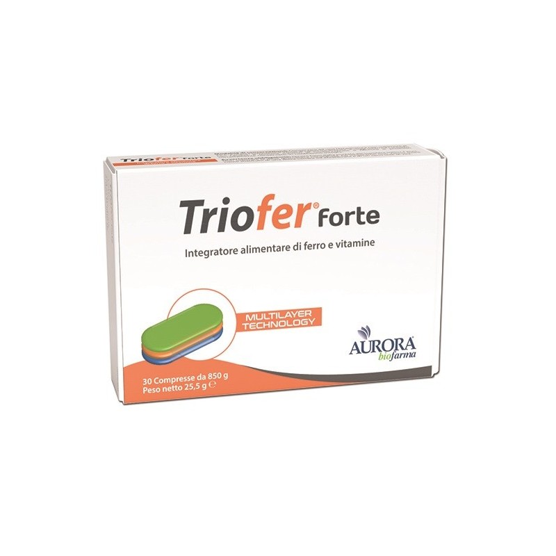 Triofer forte 30 compresse Triofer forte 30 compresse