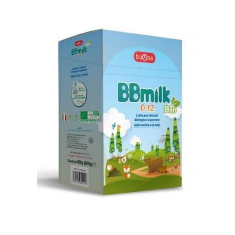 Bbmilk 0-12 bio polvere 2bust