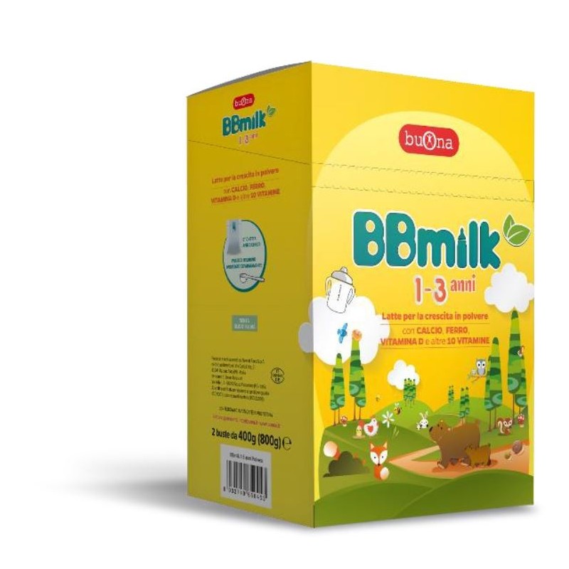 Bbmilk 1-3 polvere 2bust 400g