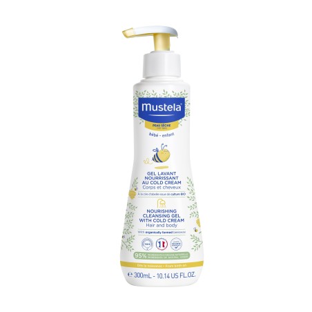 Mustela gel nutr cc 300ml 2020