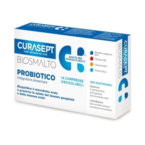 Curasept biosmalto probio14 compresse