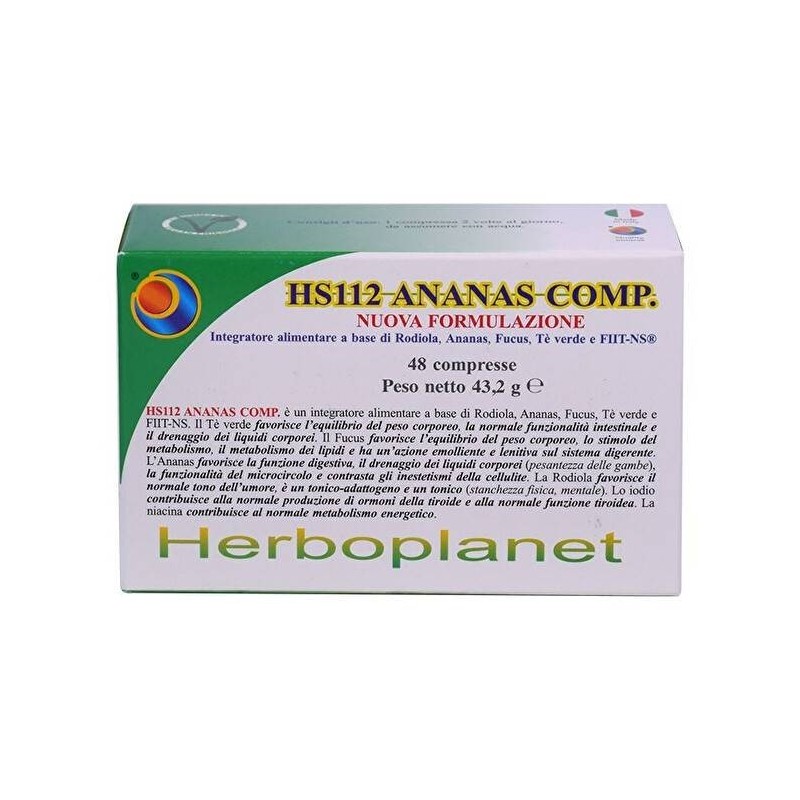 Hs112 ananas comp 48 compresse