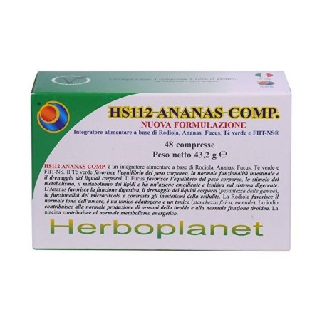 Hs112 ananas comp 48 compresse