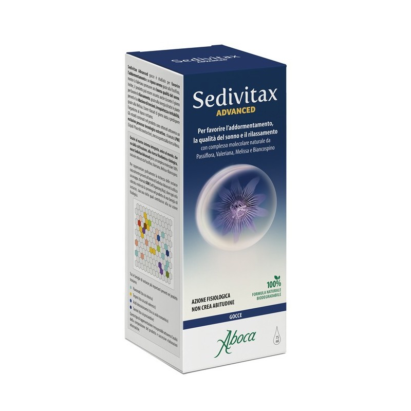 Sedivitax advanced gocce 75ml Sedivitax advanced gocce 75ml