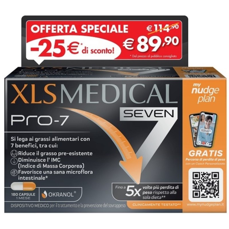 Xls medical pro 7 180 capsule