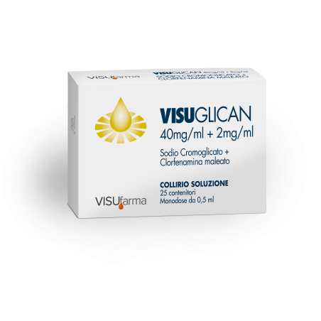 Visuglican 40mg/ml + 2mg/ml collirio, soluzione