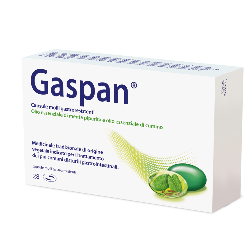 Gaspan capsule molli gastroresistenti