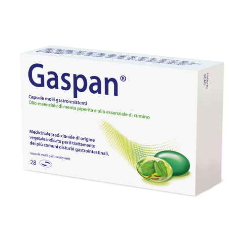 Gaspan capsule molli gastroresistenti