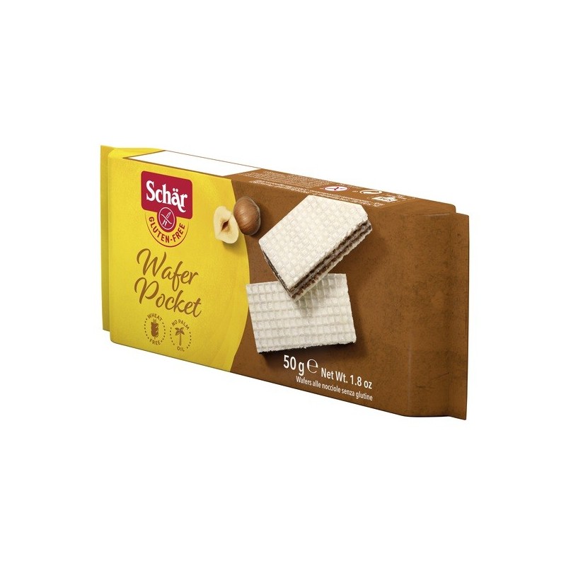 Schar wafer pocket nocciola50g
