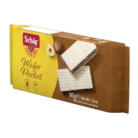 Schar wafer pocket nocciola50g