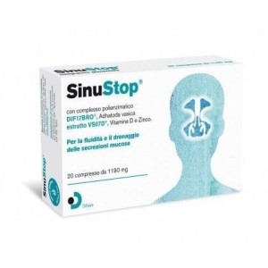 Sinustop 20 compresse 1190 mg