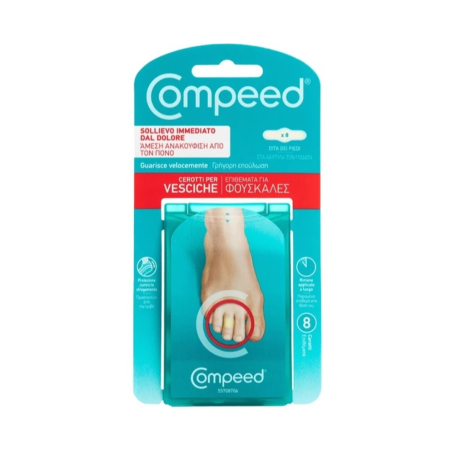 Compeed vesciche dita pied 8pz