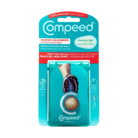 Compeed vesciche pian pied 5pz Compeed vesciche pian pied 5pz