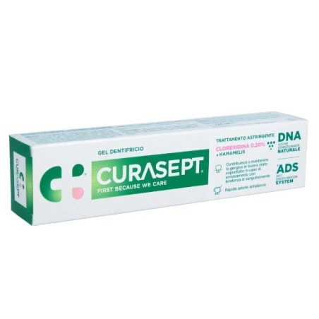 Curasept gel dentif ads dna as