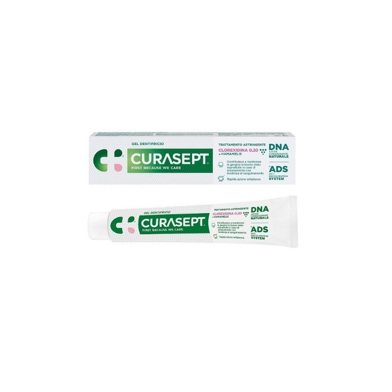 Curasept gel dentif ads dna as