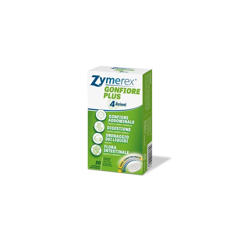 Zymerex gonfiore plus 20 compresse