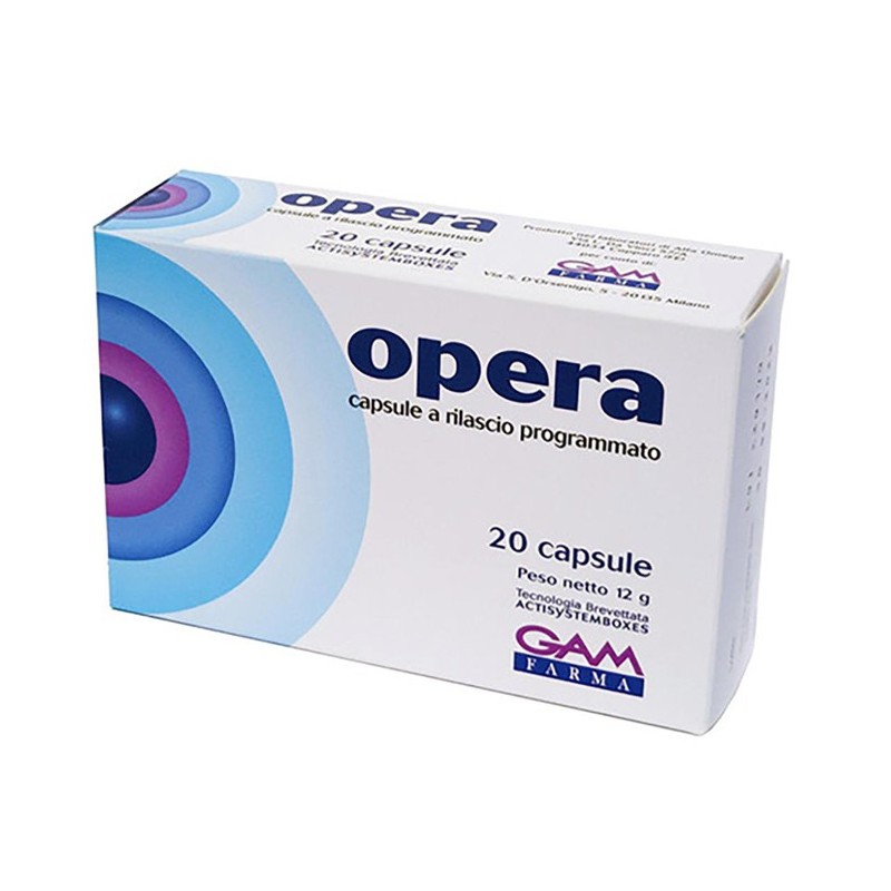 Opera 20 capsule Opera 20 capsule
