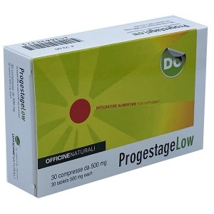 Progestage low 30 compresse 500mg