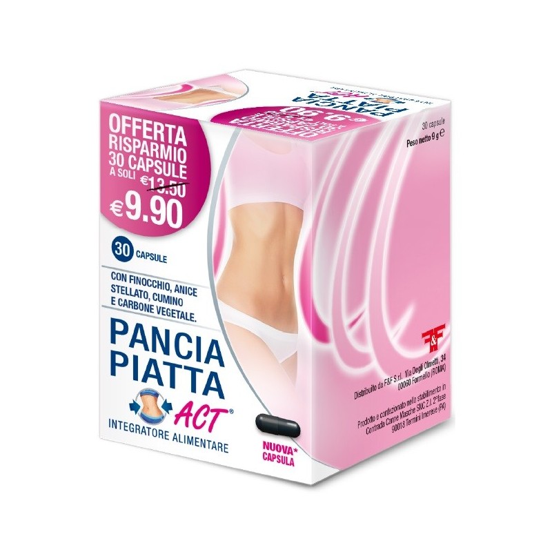 Pancia piatta act 30 capsule