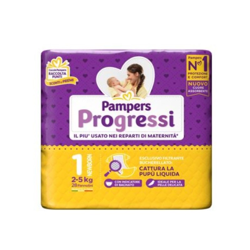 Pampers progressi newborn 28pz