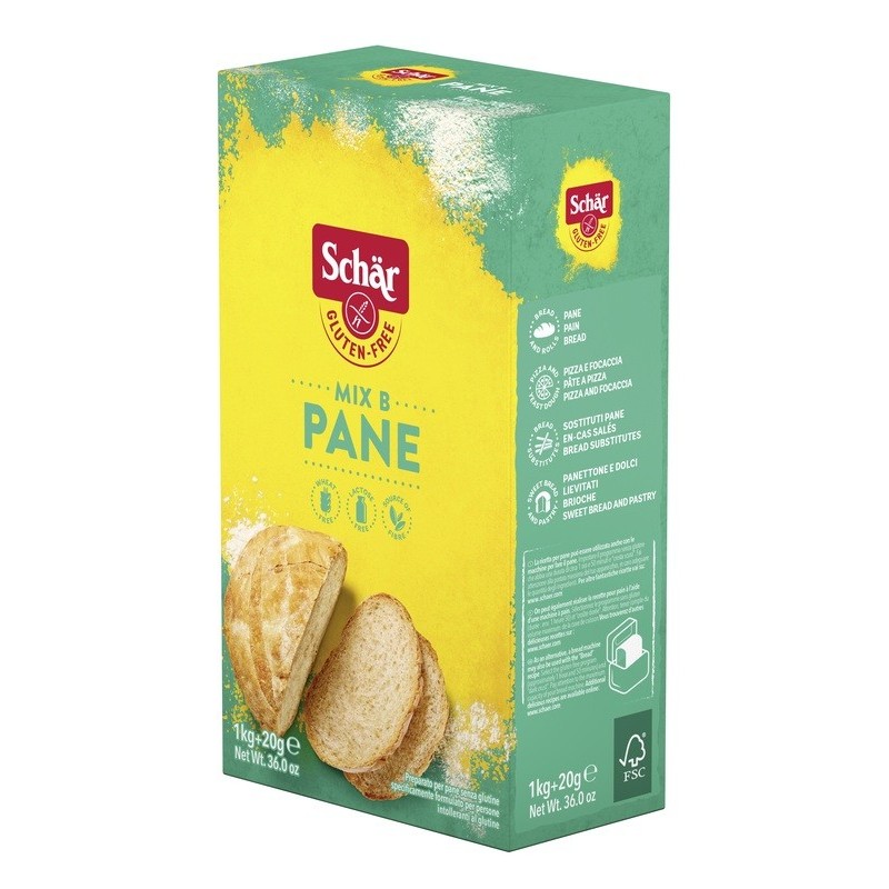 Schar mix b prep pane 1kg+20g