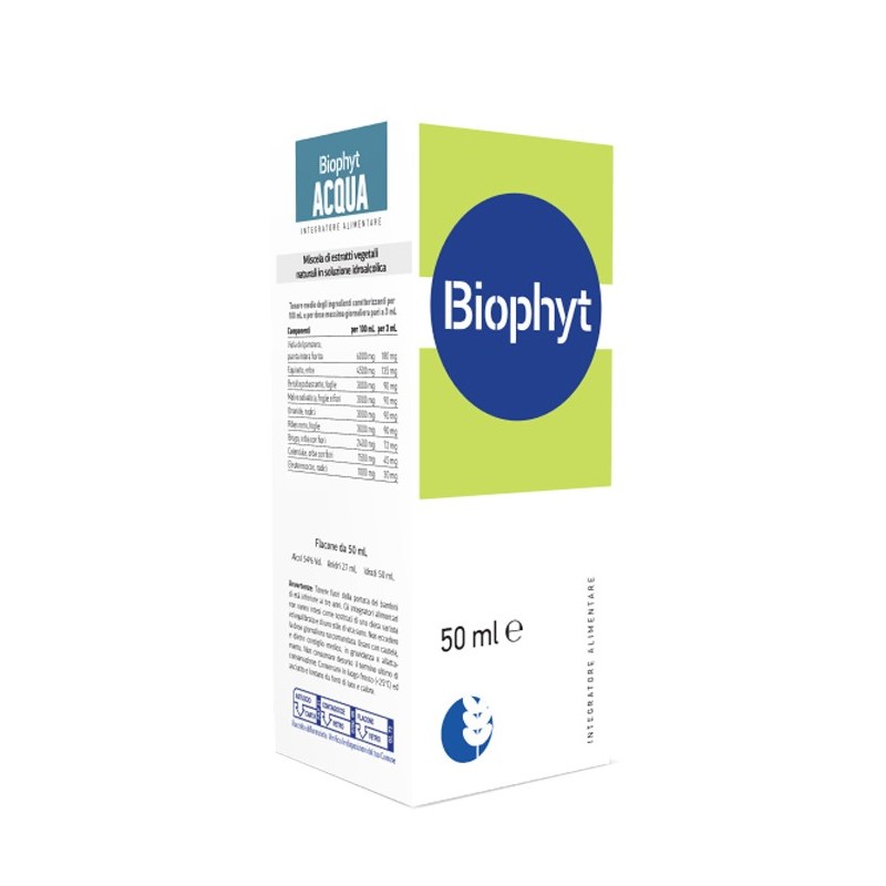 Biophyt acqua 50ml sol ial Biophyt acqua 50ml sol ial