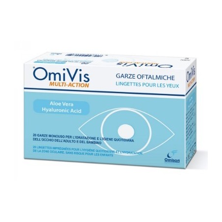 Omivis garze oftalmiche 20pz Omivis garze oftalmiche 20pz