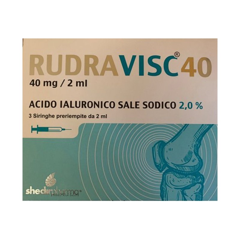 Rudravisc 40 sir 40mg 2ml 3pz