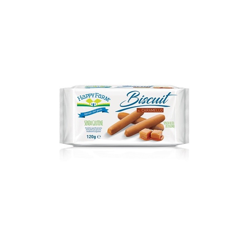 Happy farm bisc caramello 120g