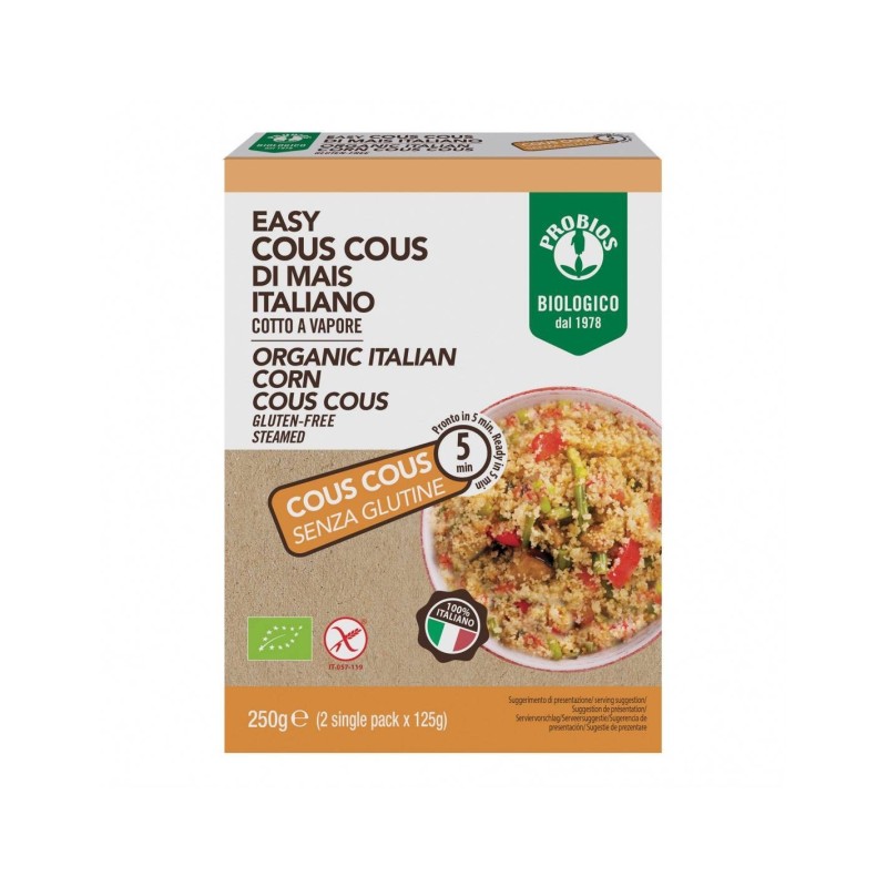Easy cous cous mais 2x125g