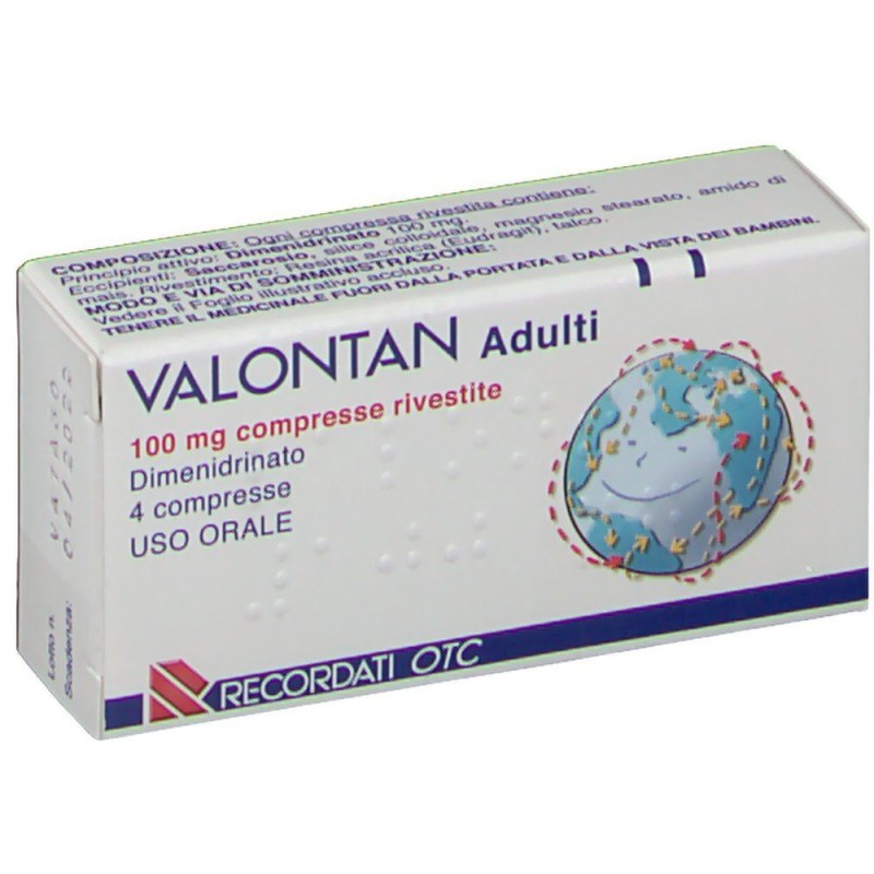 Valontan adulti 100 mg compresse rivestite