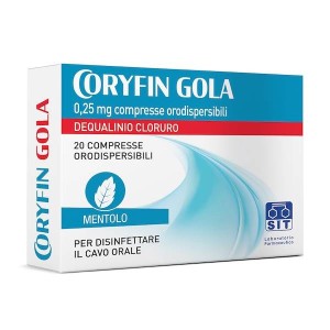 Coryfin gola 0,25 mg compresse orodispersibili