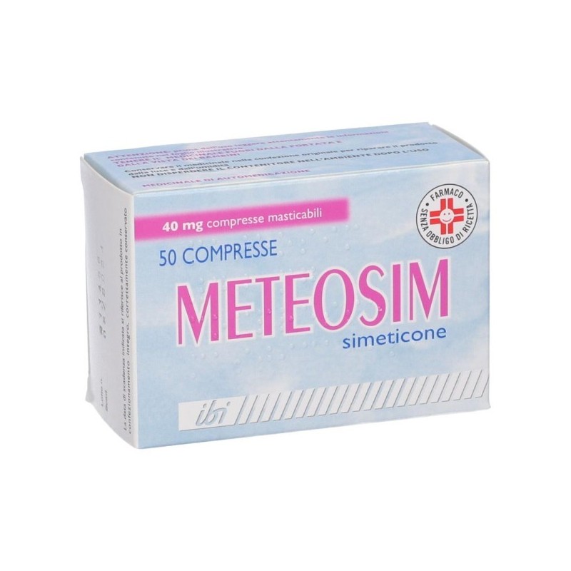 Meteosim 40 mg compresse masticabili