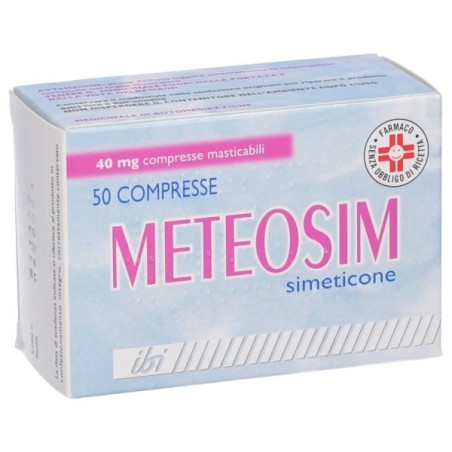 Meteosim 40 mg compresse masticabili