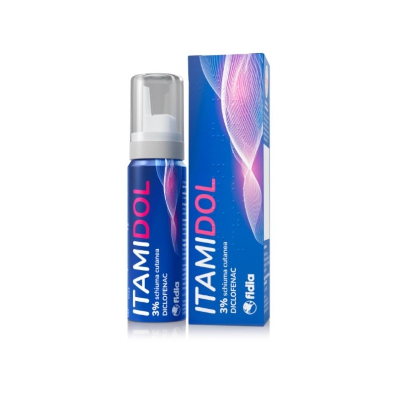 Itamidol 3% schiuma cutanea