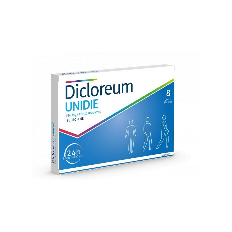 Dicloreum unidie 136 mg cerotto medicato