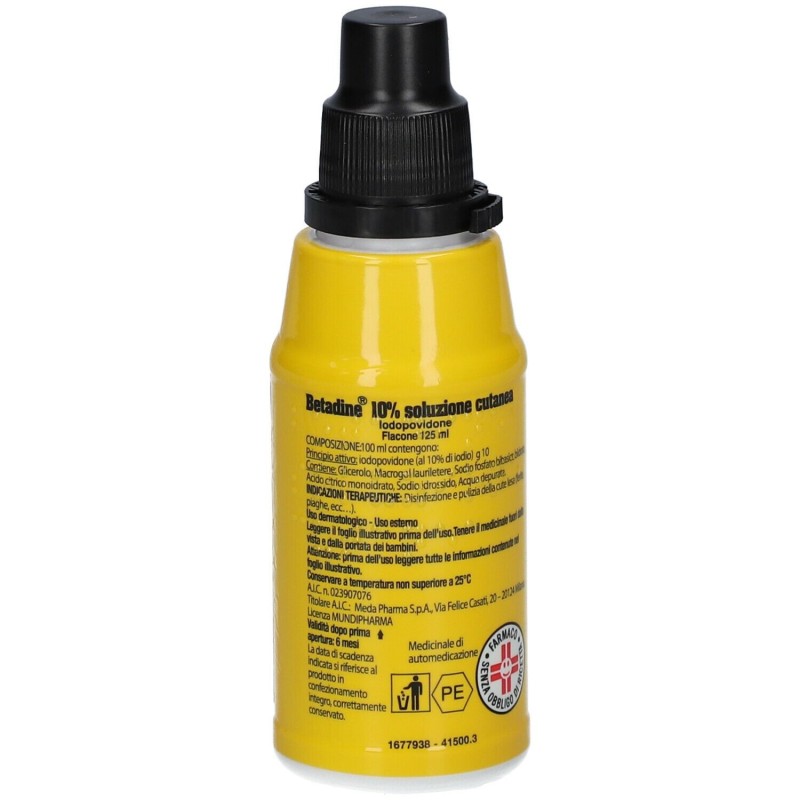 Betadine 10% soluzione cutanea