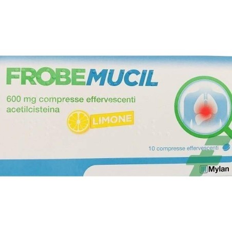 Frobemucil 600 mg compresse effervescenti