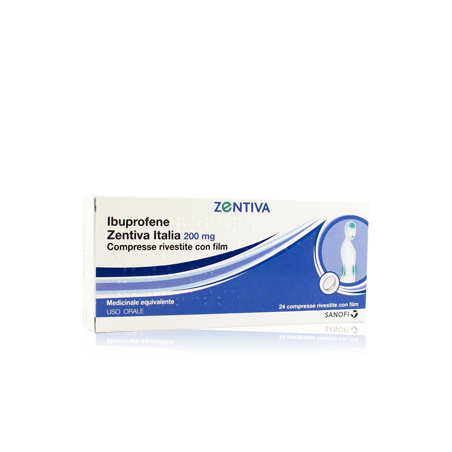 Ibuprofene zentiva italia 200 mg compresse rivestite con film