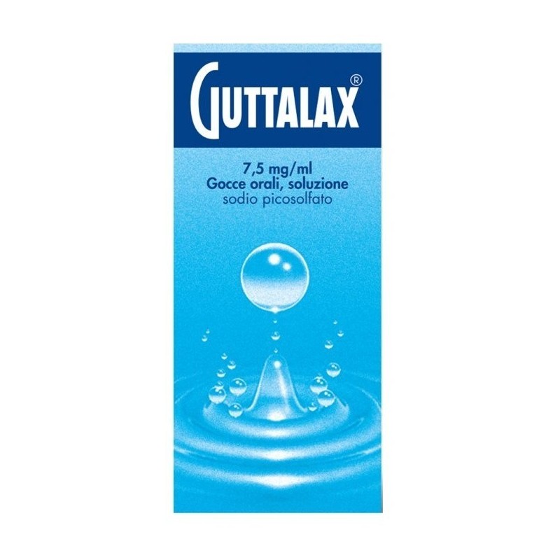 Guttalax 7,5 mg/ml gocce orali, soluzione